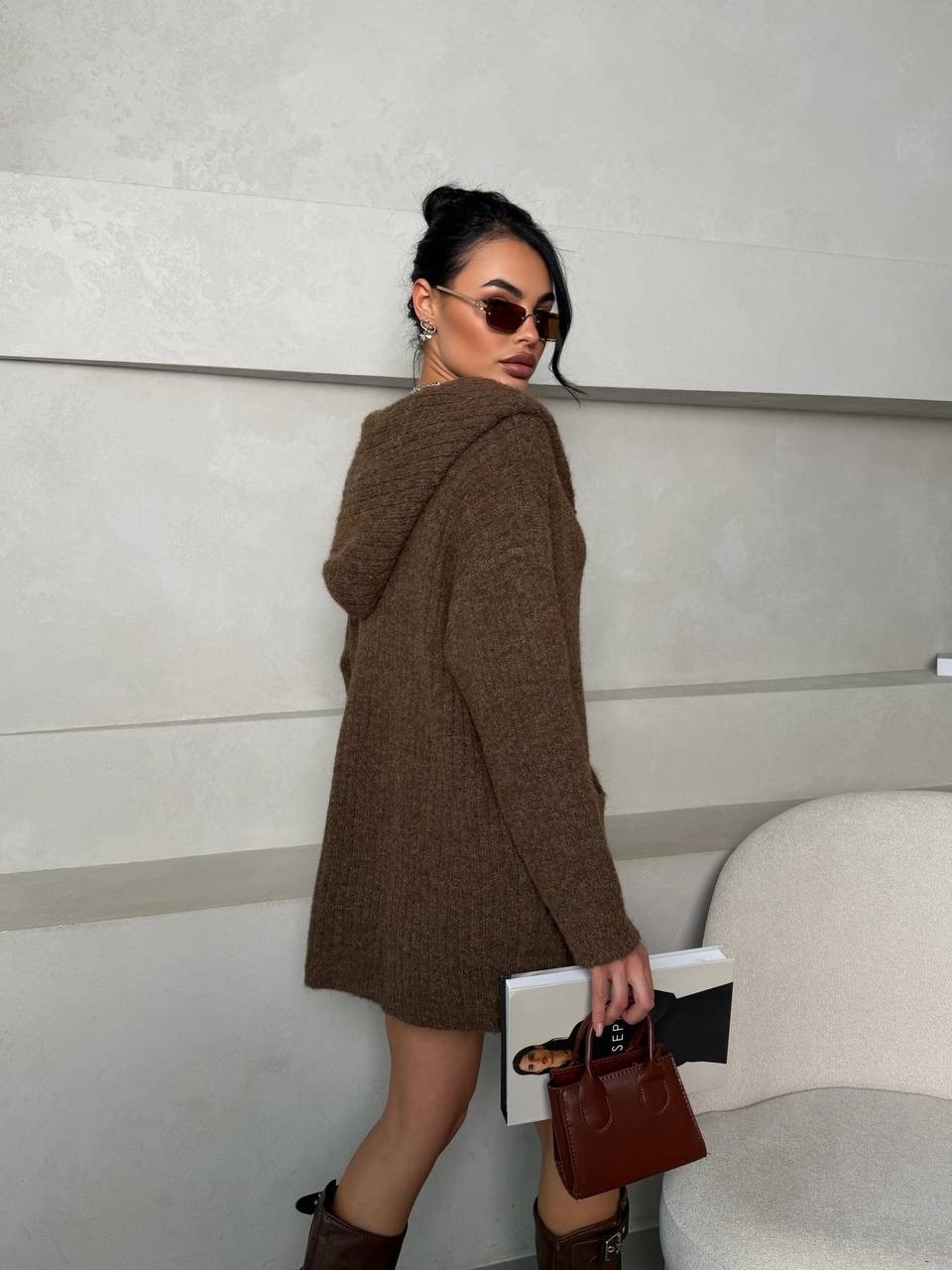 стильная кофта,женская кофта,вязаные кардиганы,платье вязаное,кофта кардиган