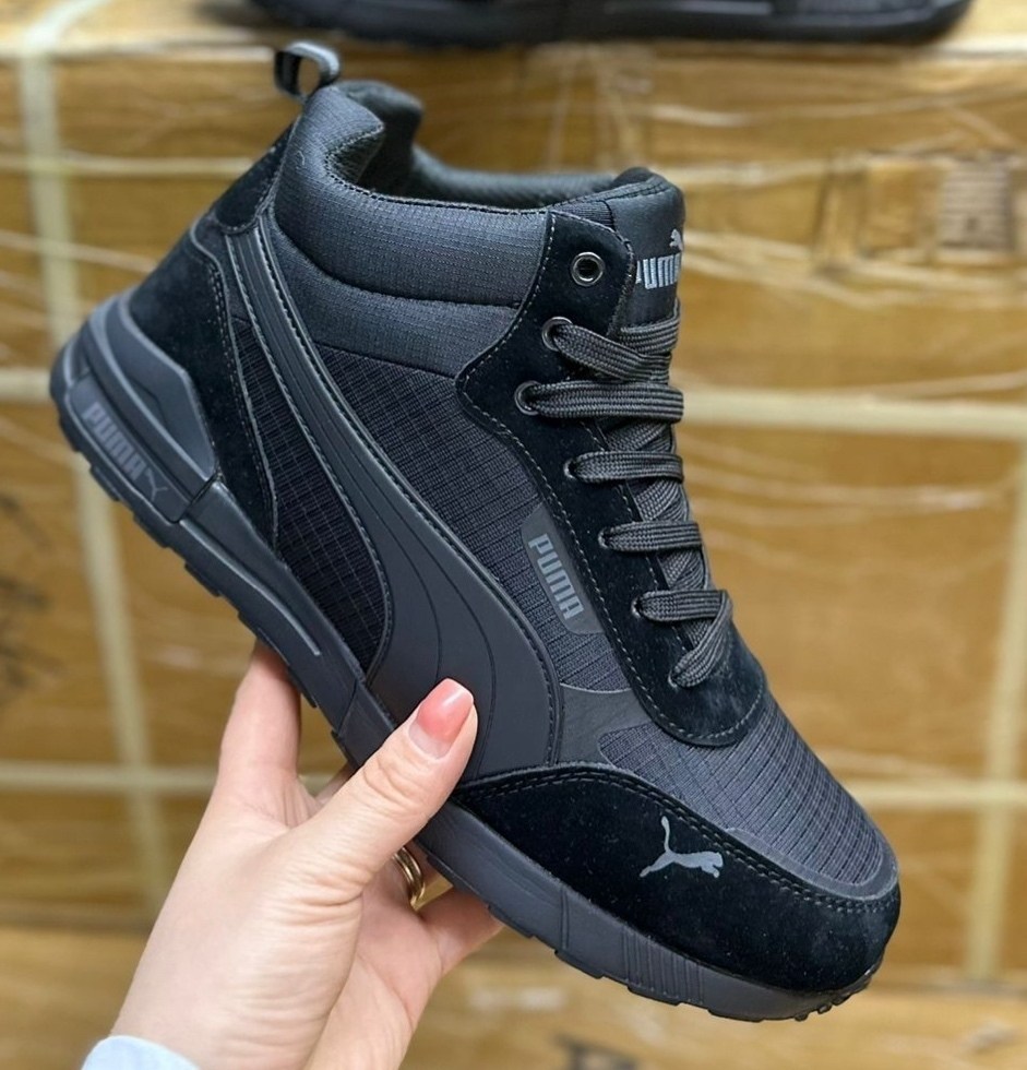 зимние кроссовки puma,кроссовки мужские puma,кроссовки puma,пума зимние кроссовки,