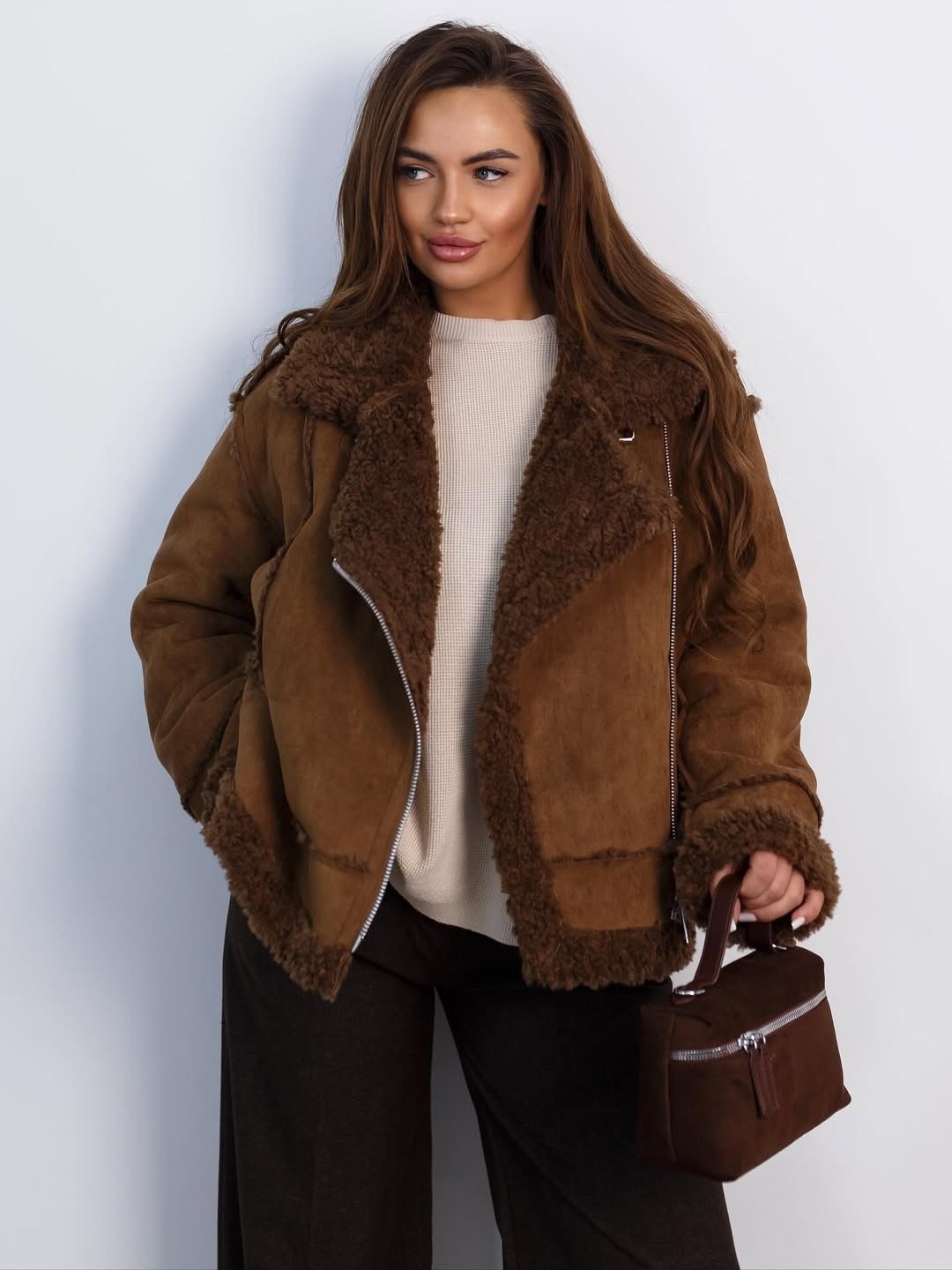 дубленка женская,стильная дубленка,короткая дубленка,укороченная дубленка,дубленка авиатор