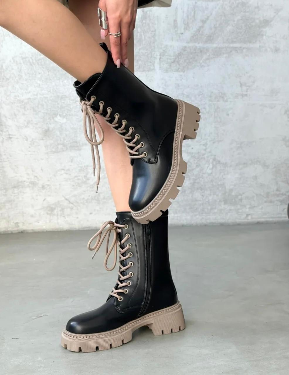 ,ботинки женские,модные ботинки,зимняя  женская,женские ботинки на шнуровке