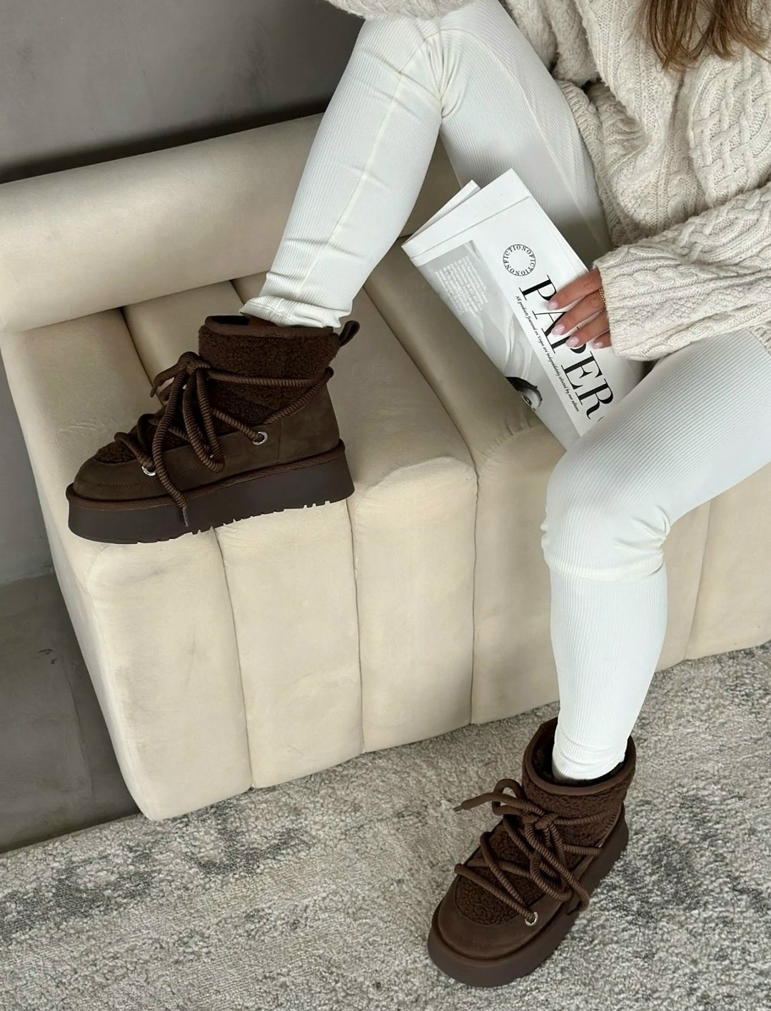 ,угги женские,зимняя женская ,угги зимние на платформе,модные угги