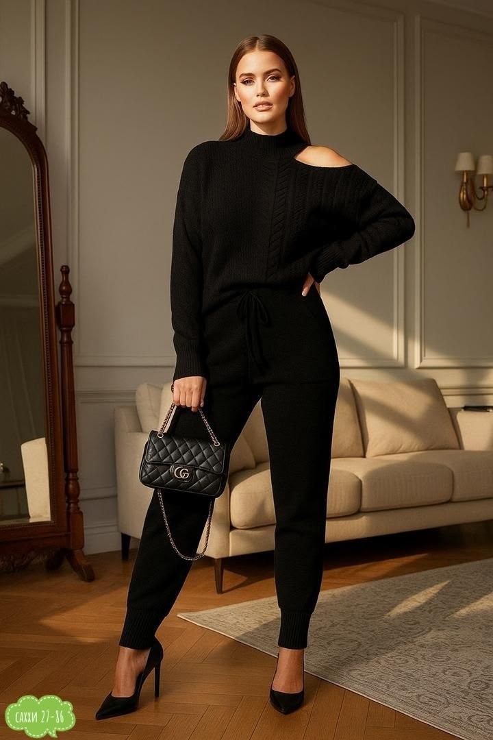 вязаные костюмы,костюм трикотажный,вязаные костюмы женские,костюм вязаный теплый,вязаный брючный костюм