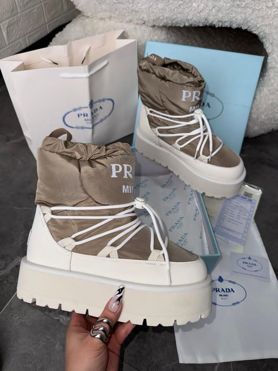 дутики prada,дутики прада женские,дутики прада,дутики женские,дутики зимние женские