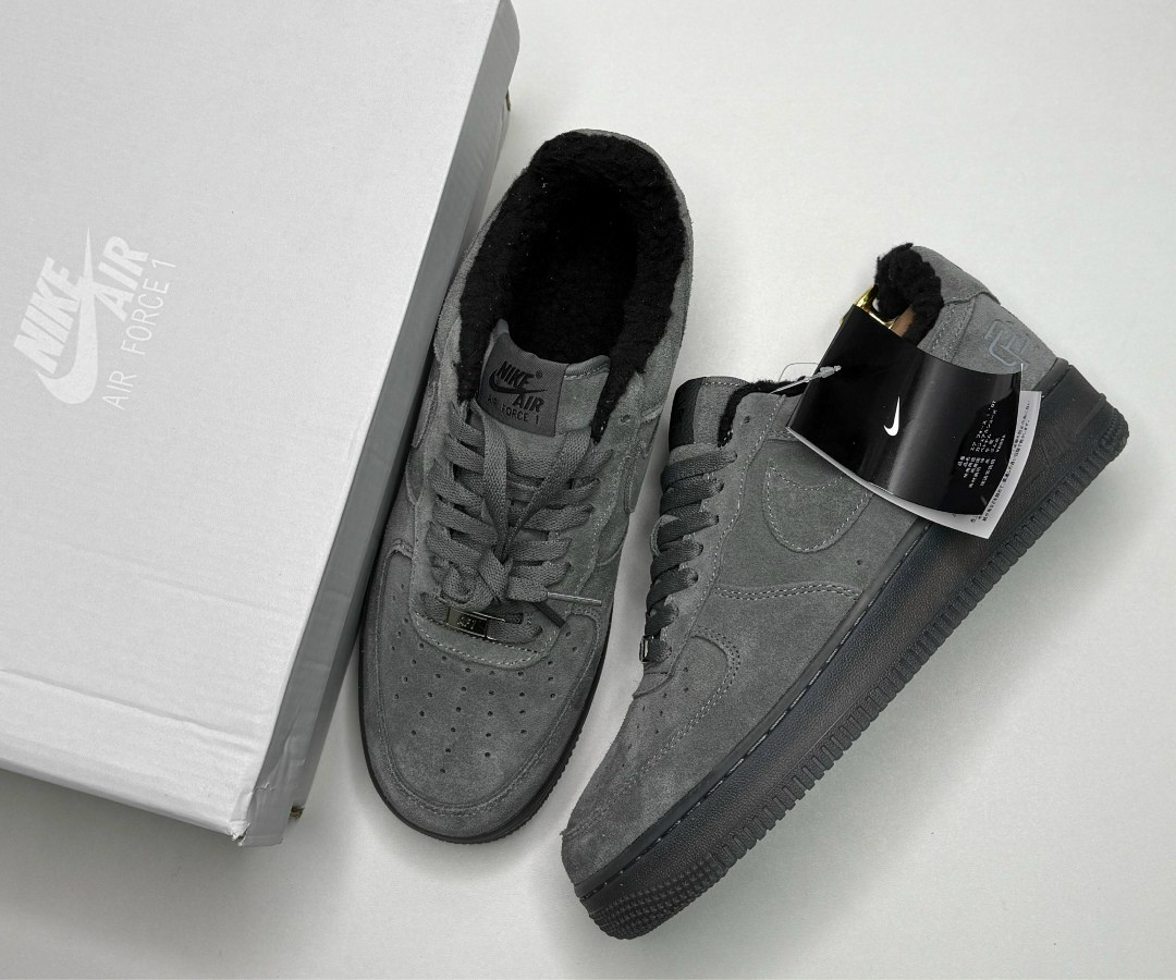 кросcовки nike air force 1,nike air force 1 low,nike air force 1 low grey suede,зимние кроссовки nike air force 1,мужские кроссовки nike air force 1