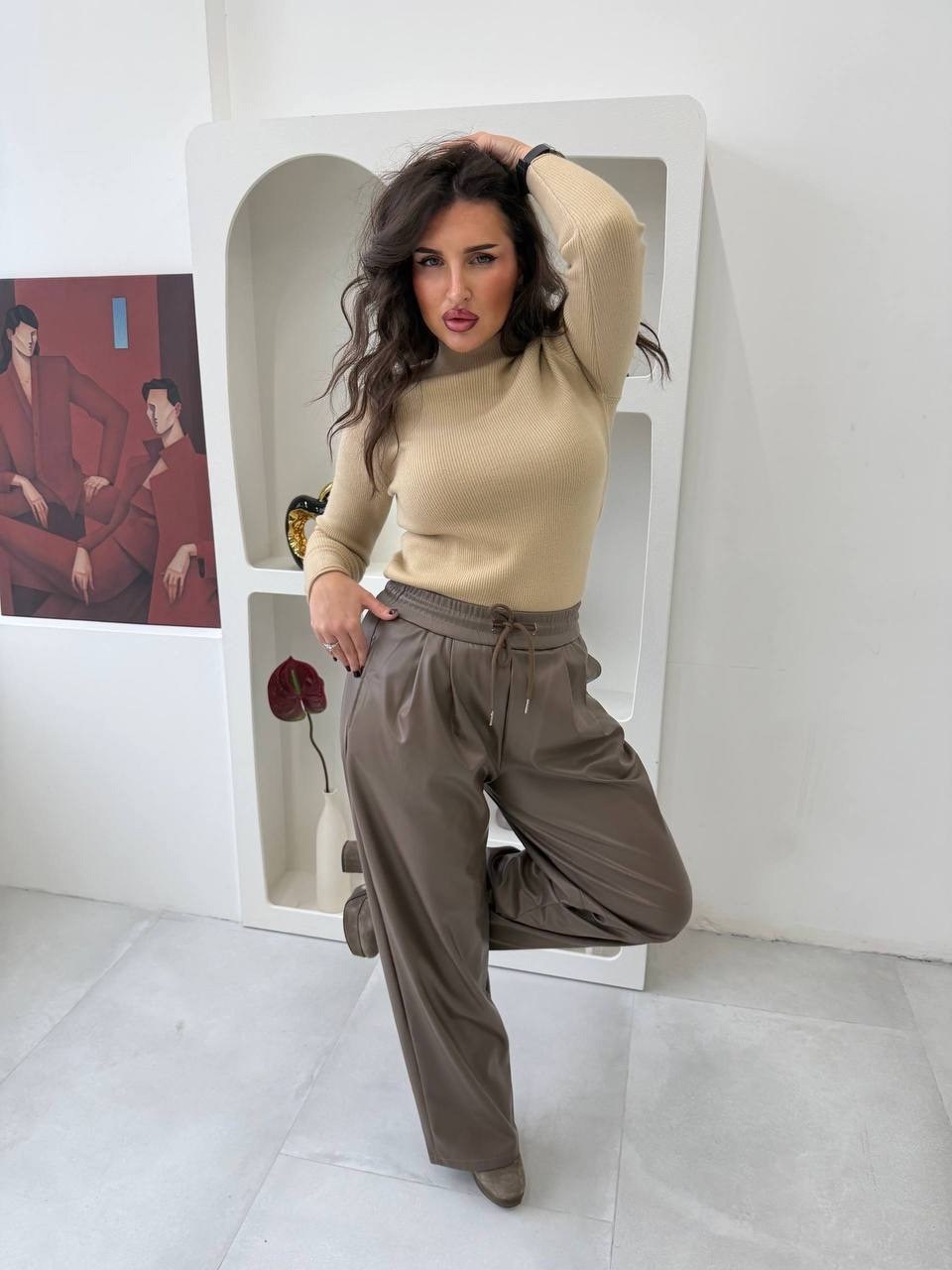 джемпер молочный,вязаный свитер оверсайз,джемпер женские,свитер женский белый,джемпер