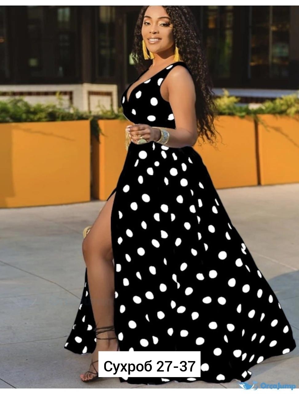 платье в горошек длинное,женское платье в горошек,женские длинные платья,платье в горошек,удлиненное платье