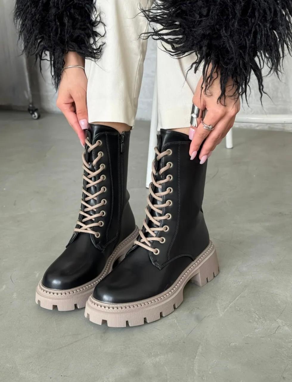 ,ботинки женские,модные ботинки,зимняя  женская,женские ботинки на шнуровке