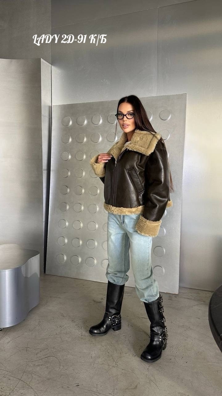 укороченная дубленка,дубленка авиатор,стильная дубленка,дубленка авиатор женская,дубленка женская