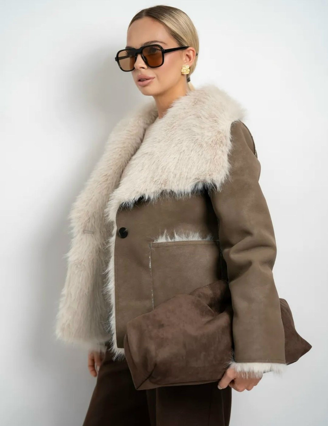 женская дубленка,стильная дубленка,дубленка женская авиатор,модные дубленки,дубленка короткая