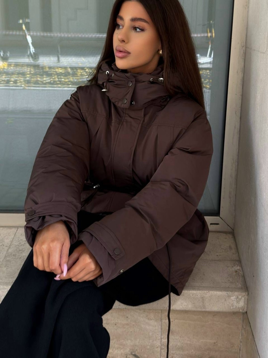 пуховик повседневный,зимние куртки,стильные пуховики,женская куртка зимняя,куртка пуховик