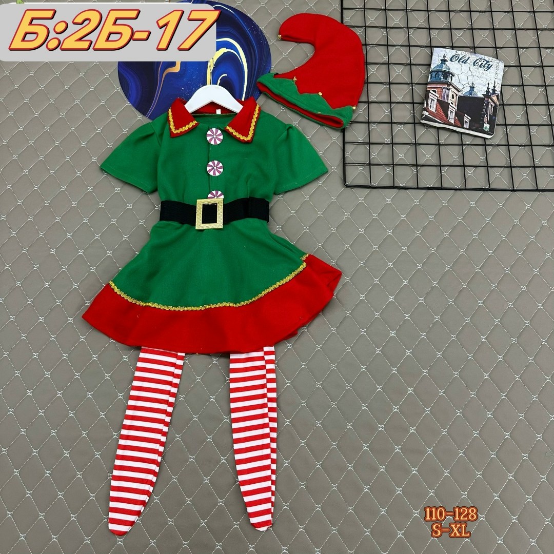 костюм эльфа для девочки,костюм эльфа санты для девочки,костюм новогоднего эльфа,костюм эльфа для девочки 140-145см,эльф костюм
