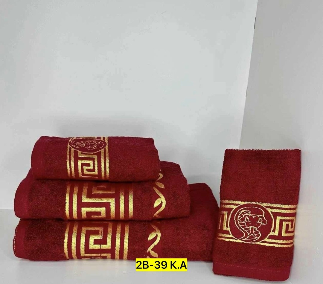 комплект из трех полотенец,полотенца оптом,набор полотенец,полотенца махровая,комплект махровых полотенец