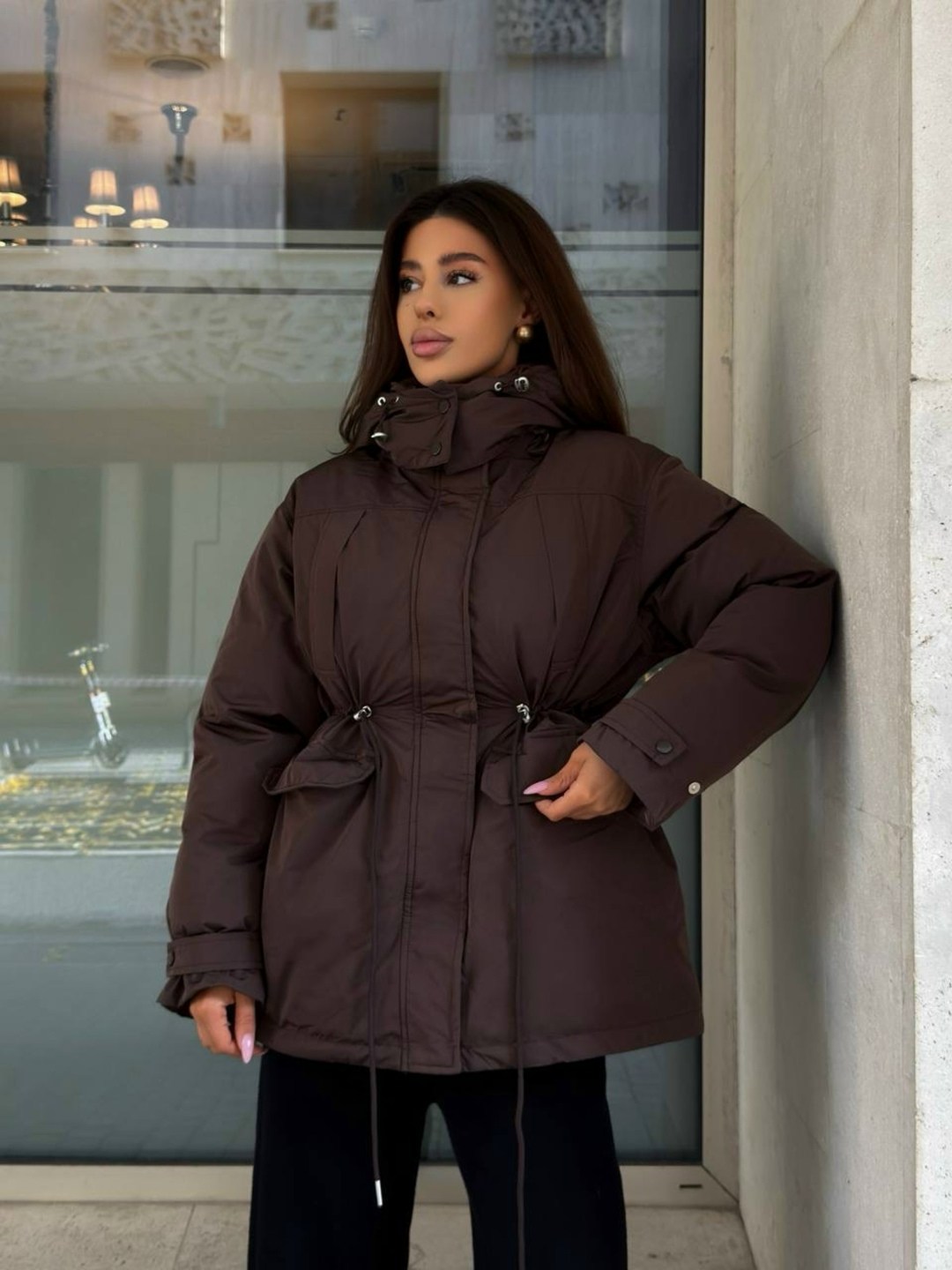 пуховик повседневный,зимние куртки,стильные пуховики,женская куртка зимняя,куртка пуховик