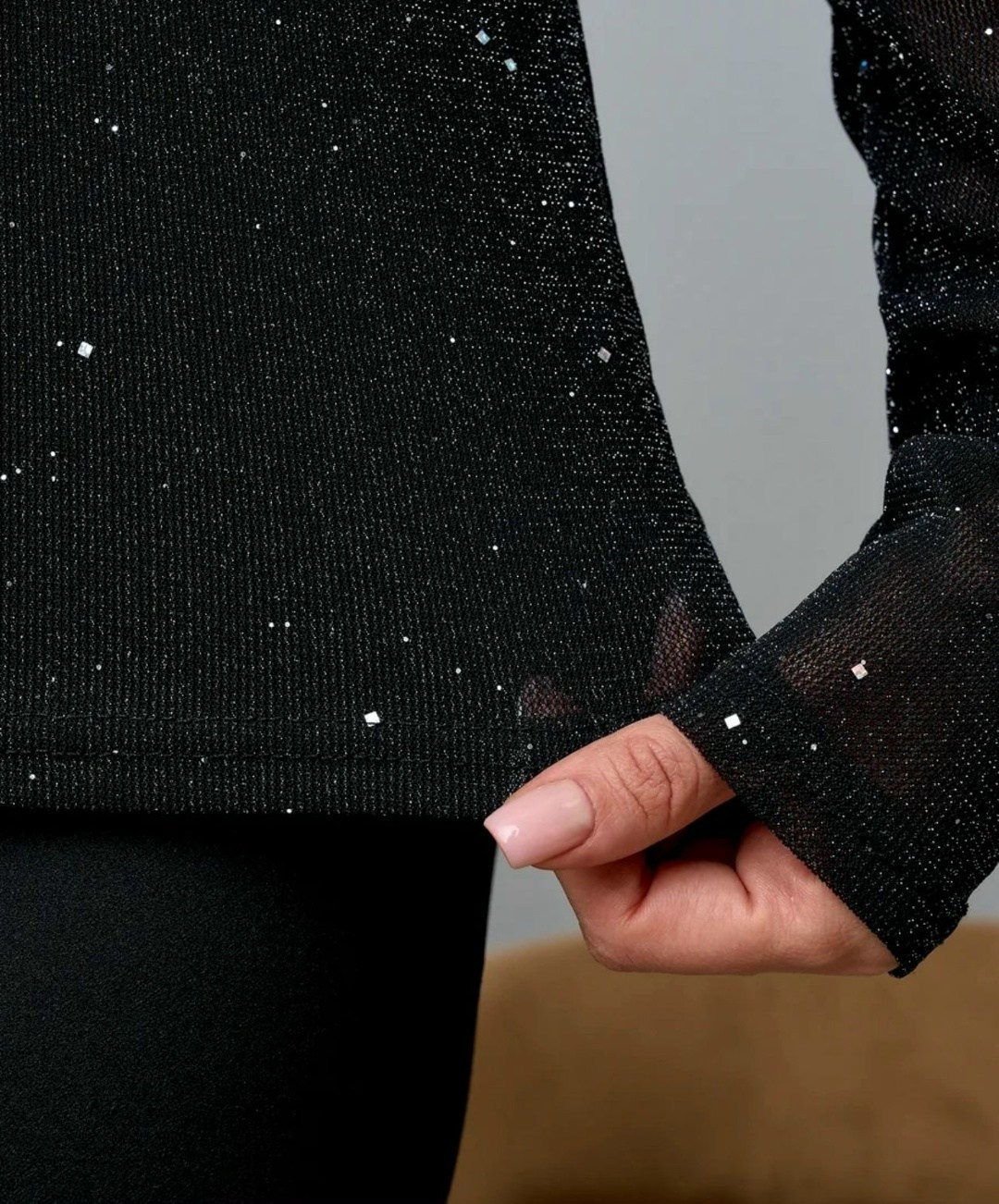 водолазка сетка с люрексом,блестящая кофта,нарядная кофта,кофта со стразами,водолазка из сетки