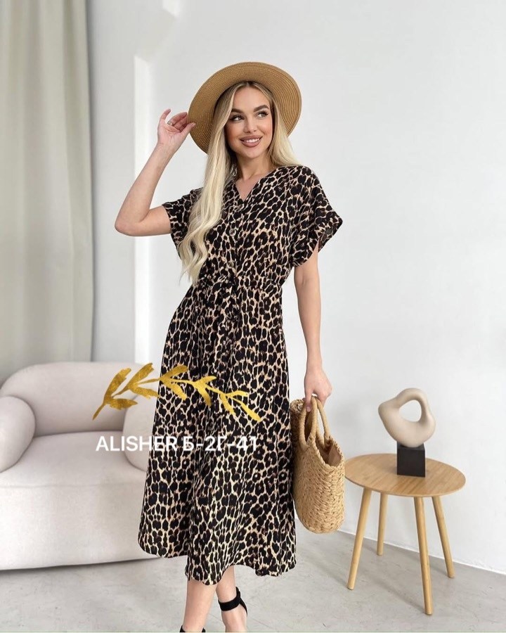 платье с леопардовым принтом,леопардовые платья,платье летнее,платье женское стильное,платье с поясом