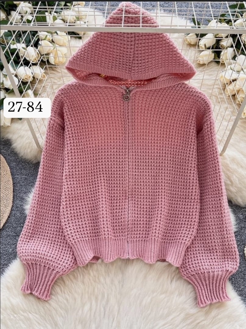 кофта вязаная,кофта женская,кофта женская с капюшоном,женский вязаный кардиган,свитера с капюшоном