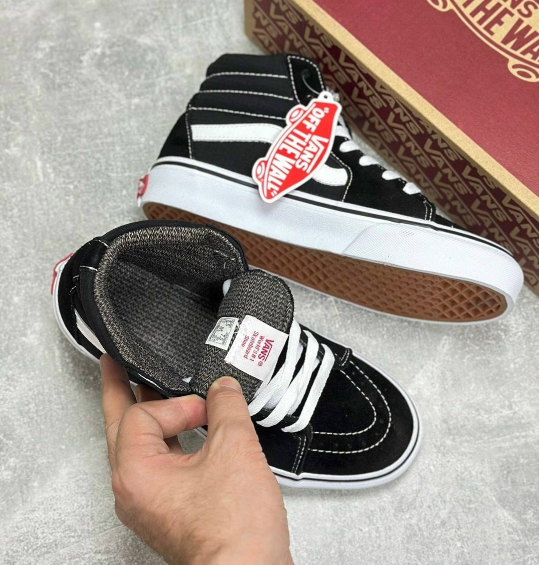,кеды базовые,высокие вансы,зимние кеды ванс,кеды vans