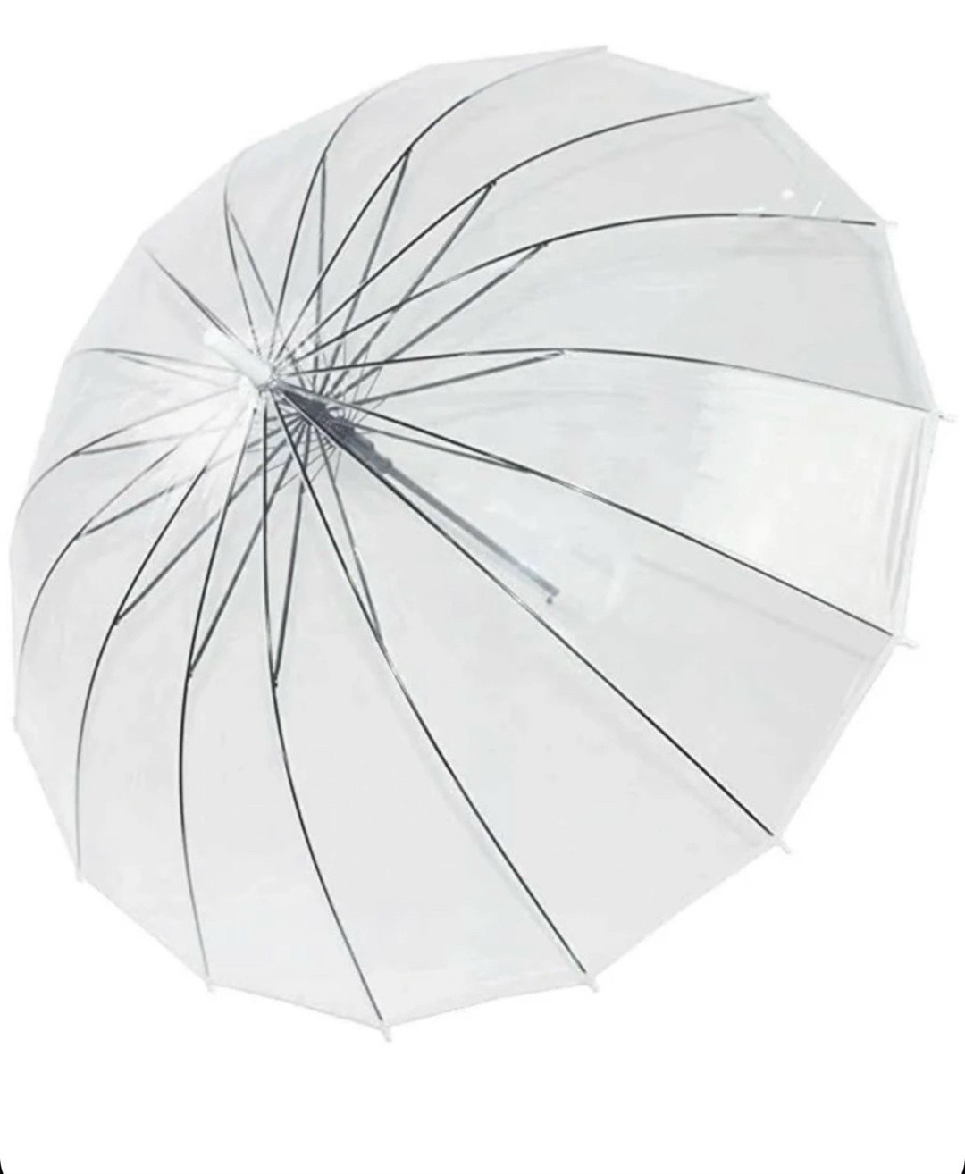 зонт прозрачный трость,зонт rain трость прозрачный 16 спиц,зонт прозрачный,прозрачный зонт трость 16 спиц,зонт трость прозрачный полуавтомат