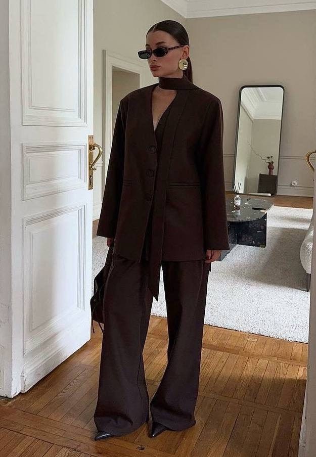 стиль и мода,элегантный брючный костюм,элегантные пальто,костюмы брючные женские