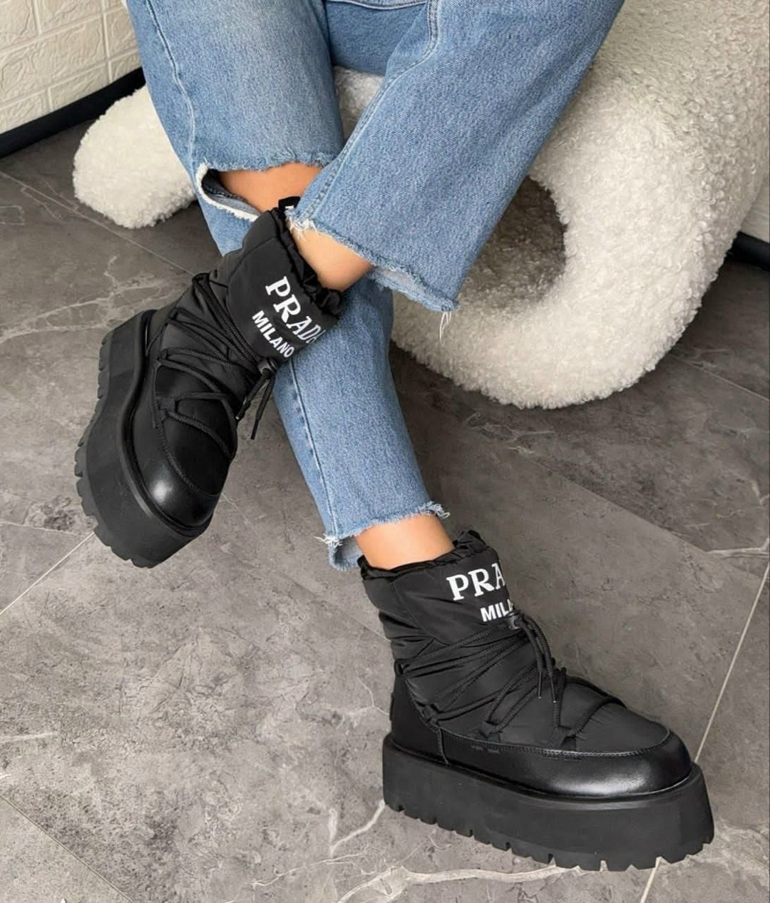 дутики prada,дутики прада женские,дутики прада,дутики женские,дутики зимние женские