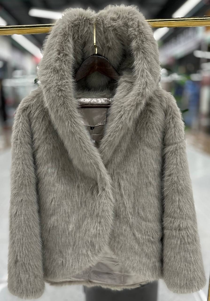 женское пальто из искусственного меха с капюшоном,женская шуба,меховая куртка,меховое пальто с капюшоном,меховое пальто