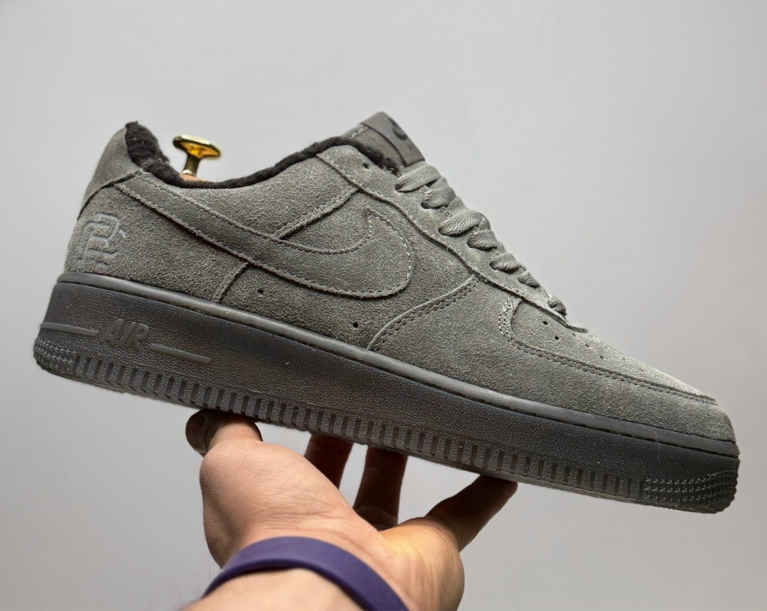 кросcовки nike air force 1,nike air force 1 low,nike air force 1 low grey suede,зимние кроссовки nike air force 1,мужские кроссовки nike air force 1