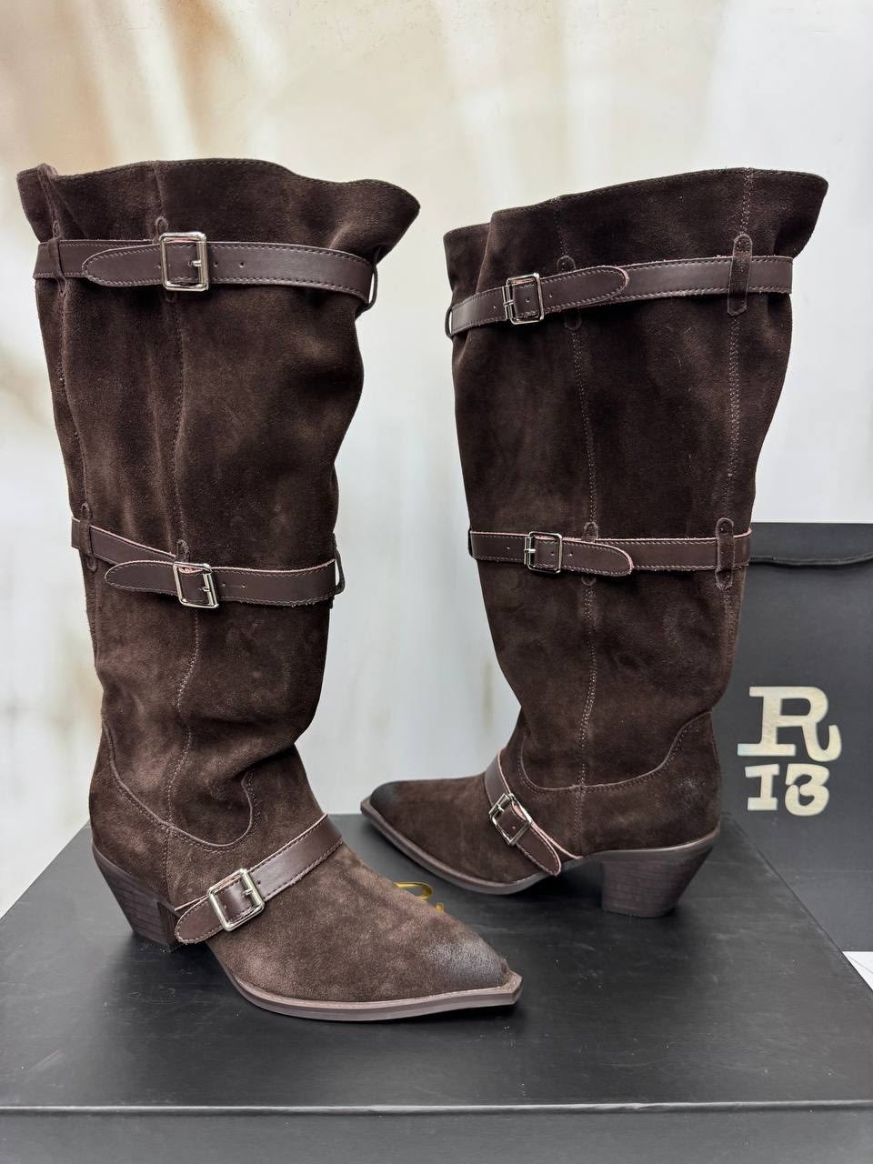 ,замшевые сапоги,модные сапоги,женские сапоги,коричневые сапоги