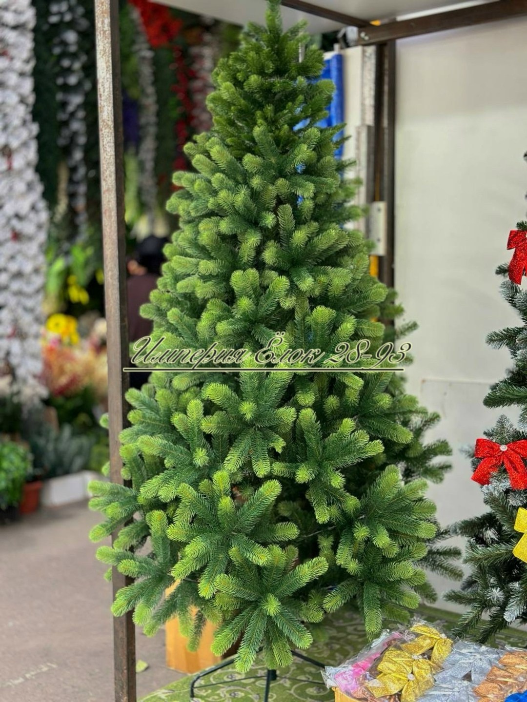 новогодние банты,банты для украшения,елочное украшение бант,бант на елке,елочные банты