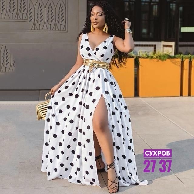 платье в горошек длинное,женское платье в горошек,женские длинные платья,платье в горошек,удлиненное платье