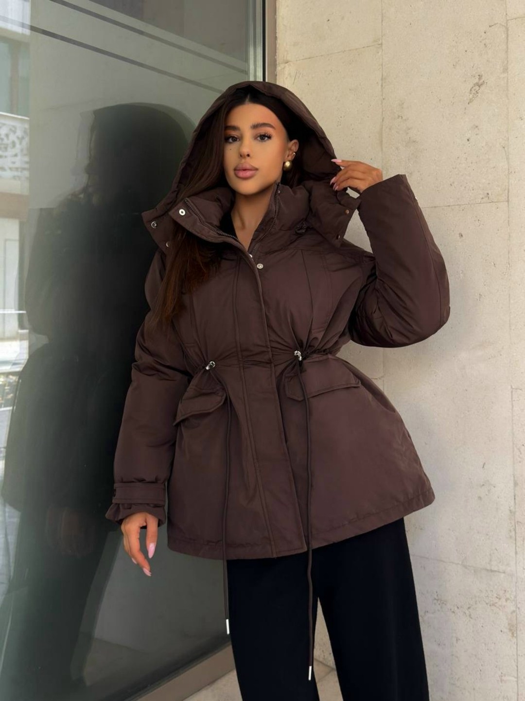 пуховик повседневный,зимние куртки,стильные пуховики,женская куртка зимняя,куртка пуховик