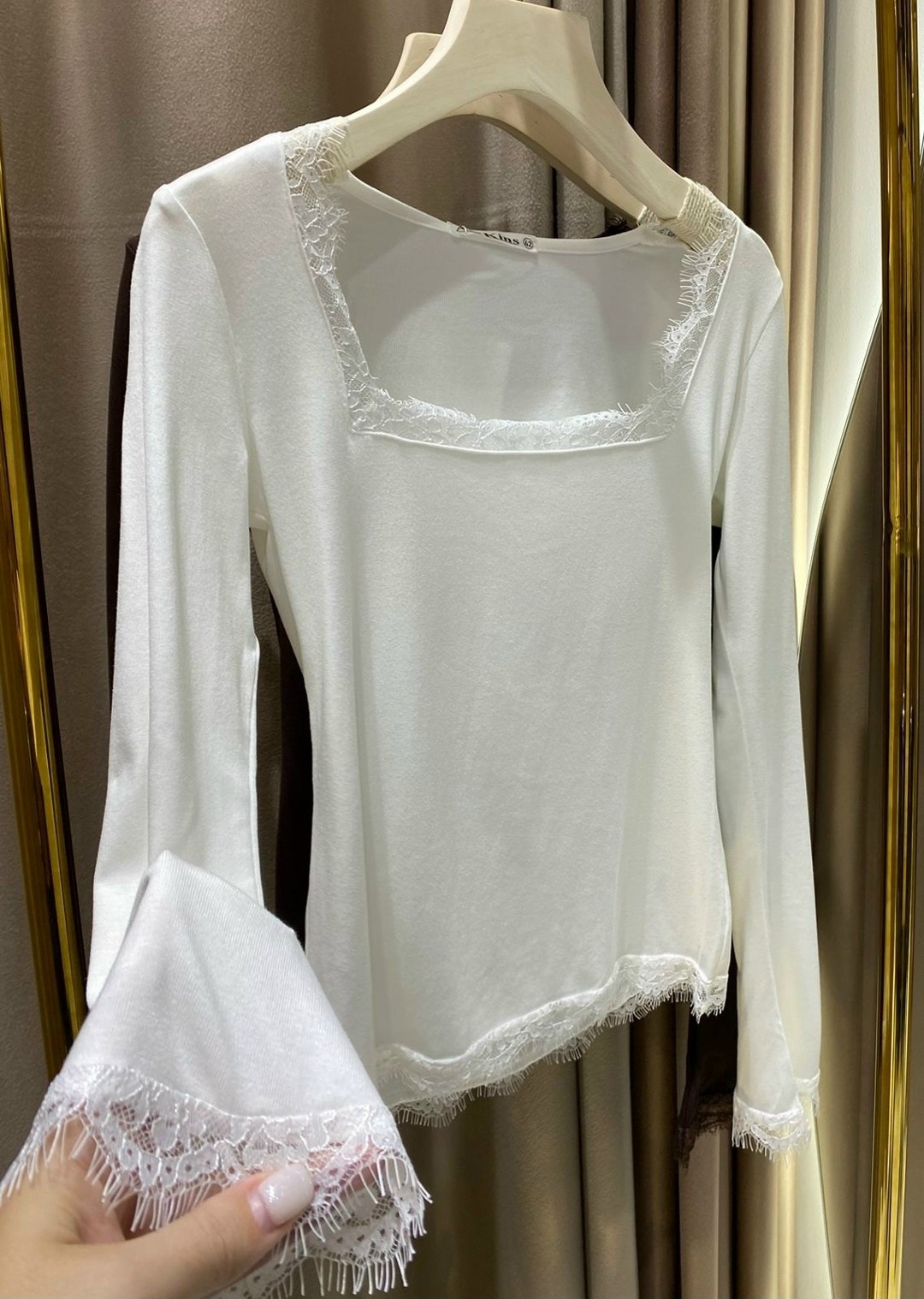 женская кофта,кружевной топ с длинными рукавами,блузы женские,кофта блузка,футболка с кружевами