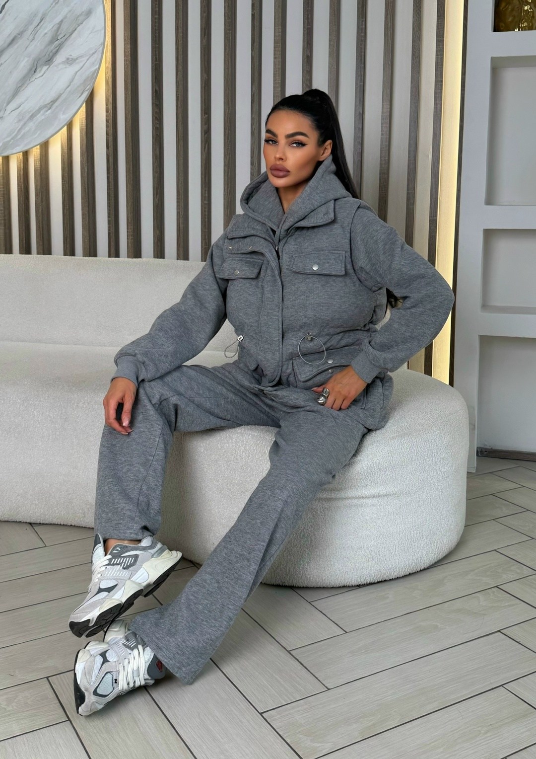 костюм женский на флисе,костюм на флисе,стильные костюмы,теплый костюм,костюм тройка с курткой