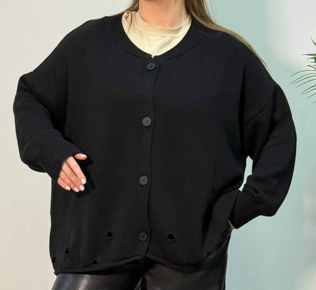 черный кардиган женский на пуговицах,кардиган,кардиган женский,кардиган больших размеров удлиненный на пуговицах,кардиган черный