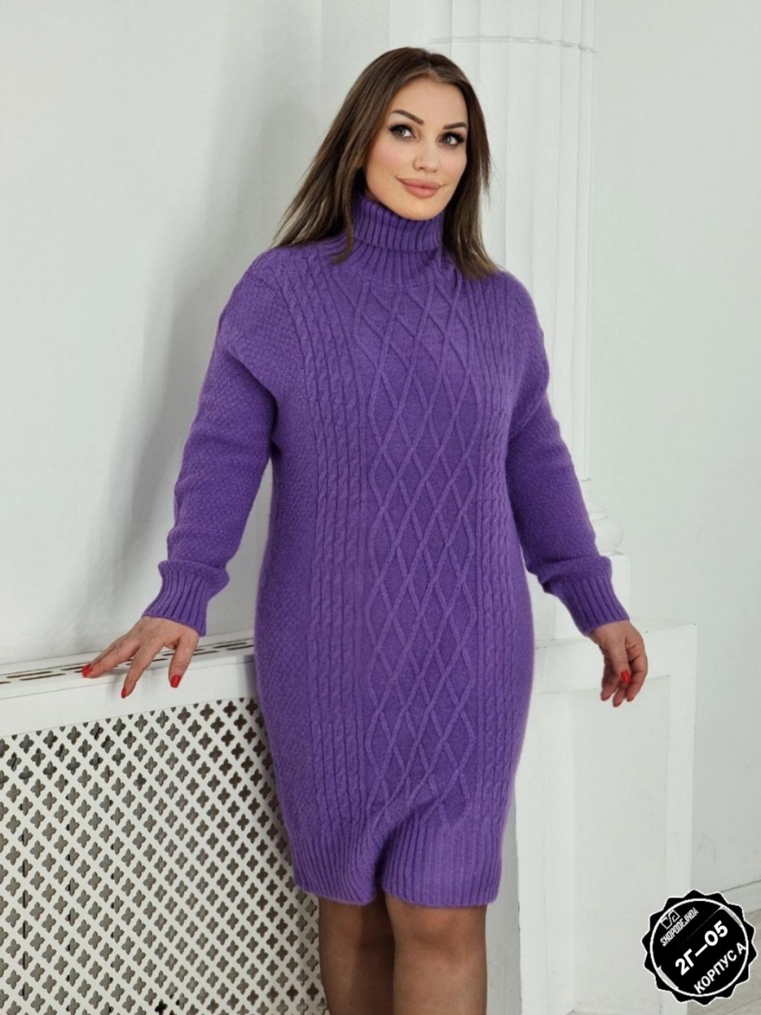 теплое платье,теплое платье вязаное,платье вязаное,туника женская,платье женское вязаное