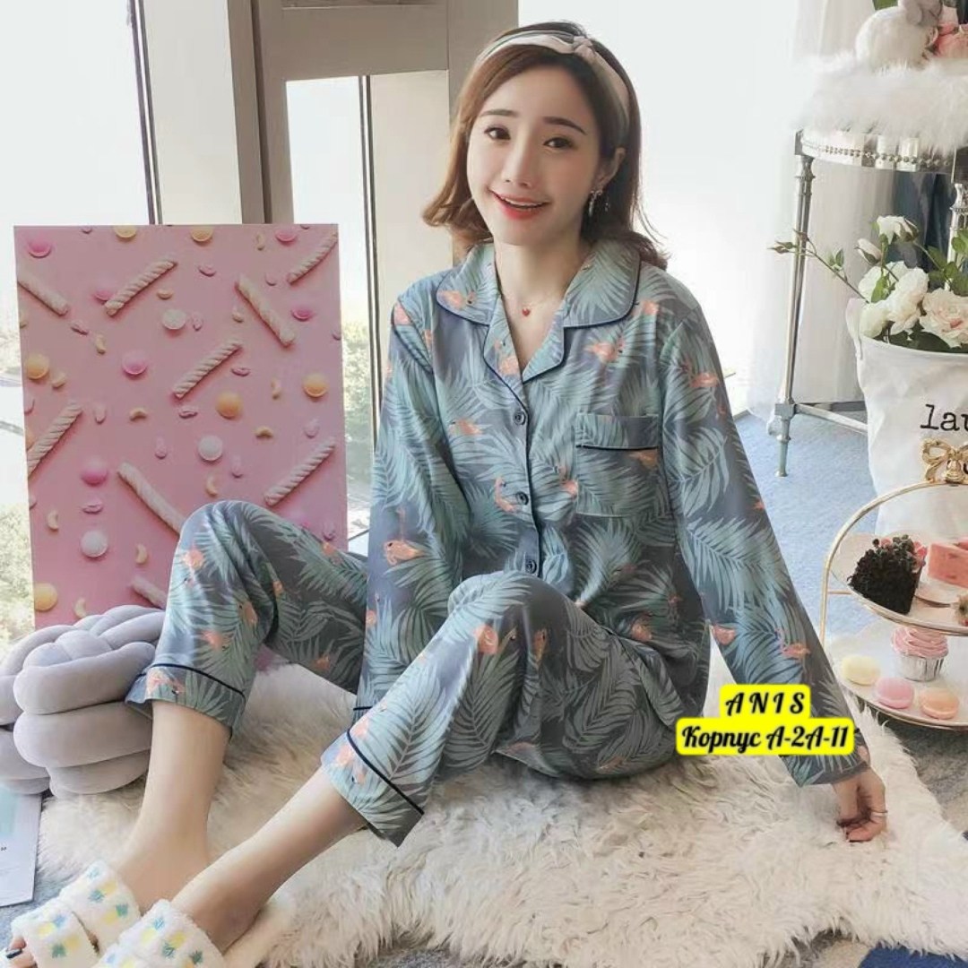 домашняя одежда пижама,пижамы ,пижама для женщин,женская пижама,комплект женской пижамы