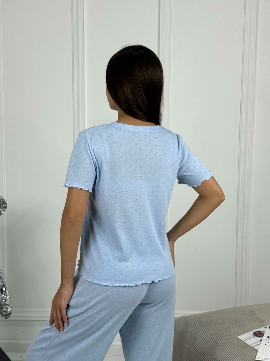 пижама жeнская со штанами,женская пижама,пижама с длинными штанами,халат пижама,пижама женская комплект