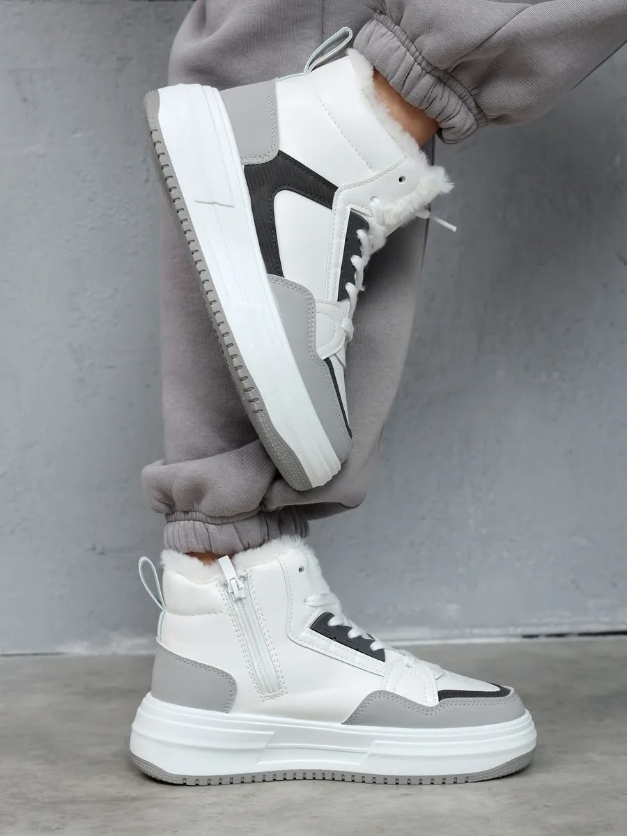 ,кроссовки женскиe,зимние кроссовки женские,кроссовки зимние с мехам,кроссовки высокие