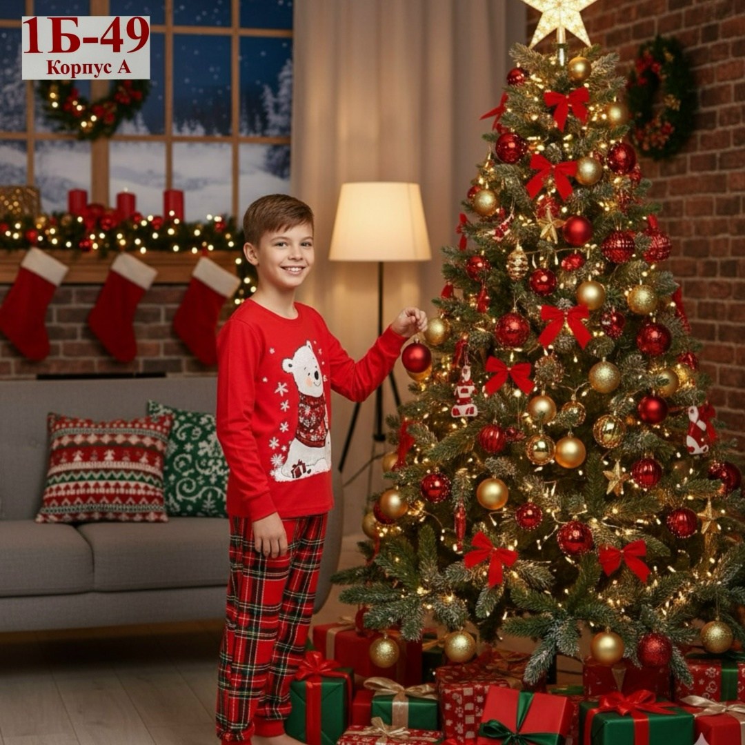 детская новогодняя пижама,новогодние пижамы,детская пижама,пижама для мальчика,комплект пижама