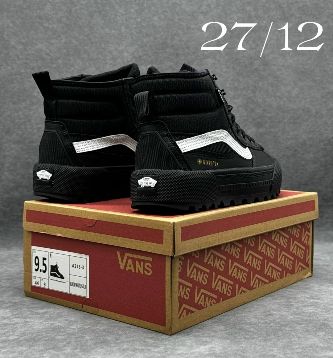,vans sk 8 hi gore tex mte 3,зимние кроссовки,кроссовки высокие,спортивная