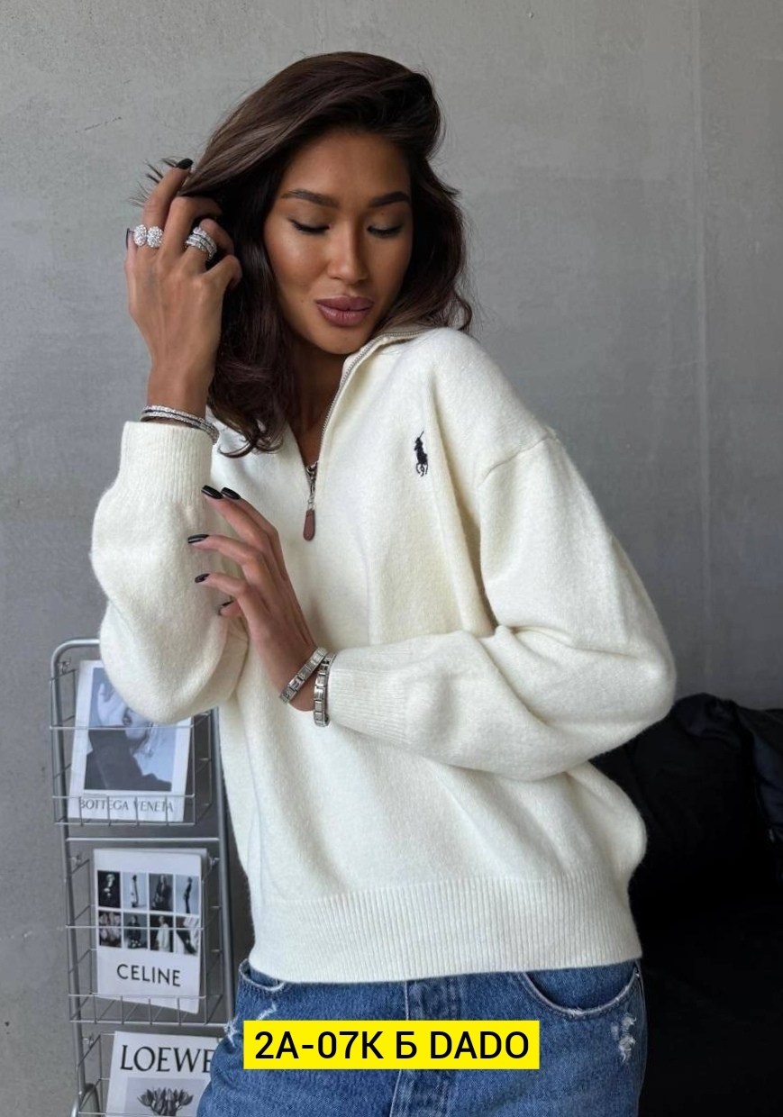 модные свитера,женская кофта,кофта с замком,свитера женские,свитер поло