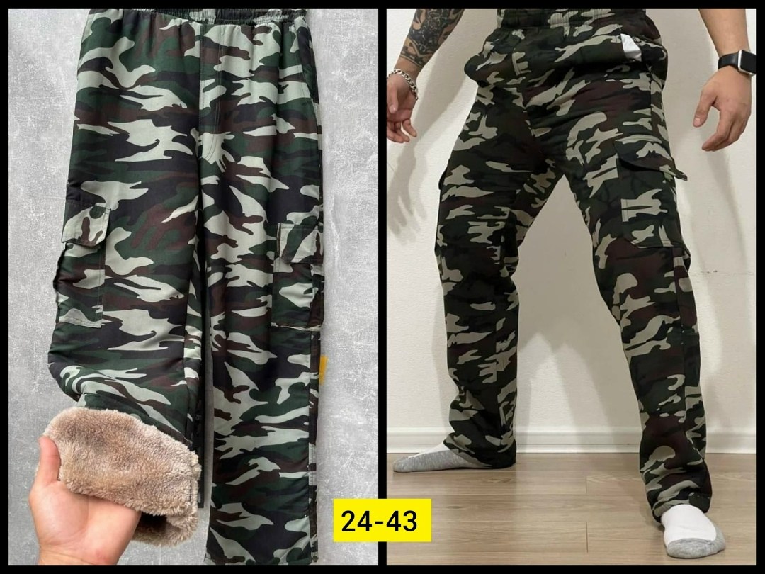 штаны с мех,брюки камуфляжные мужские,брюки камуфляжные,теплые штаны,штаны камуфляжные