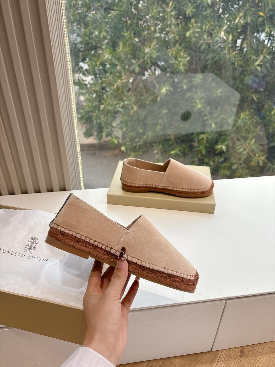 эспадрильи brunello cucinelli,,лоферы brunello cucinelli,женские мокасины,эспадрильи женские