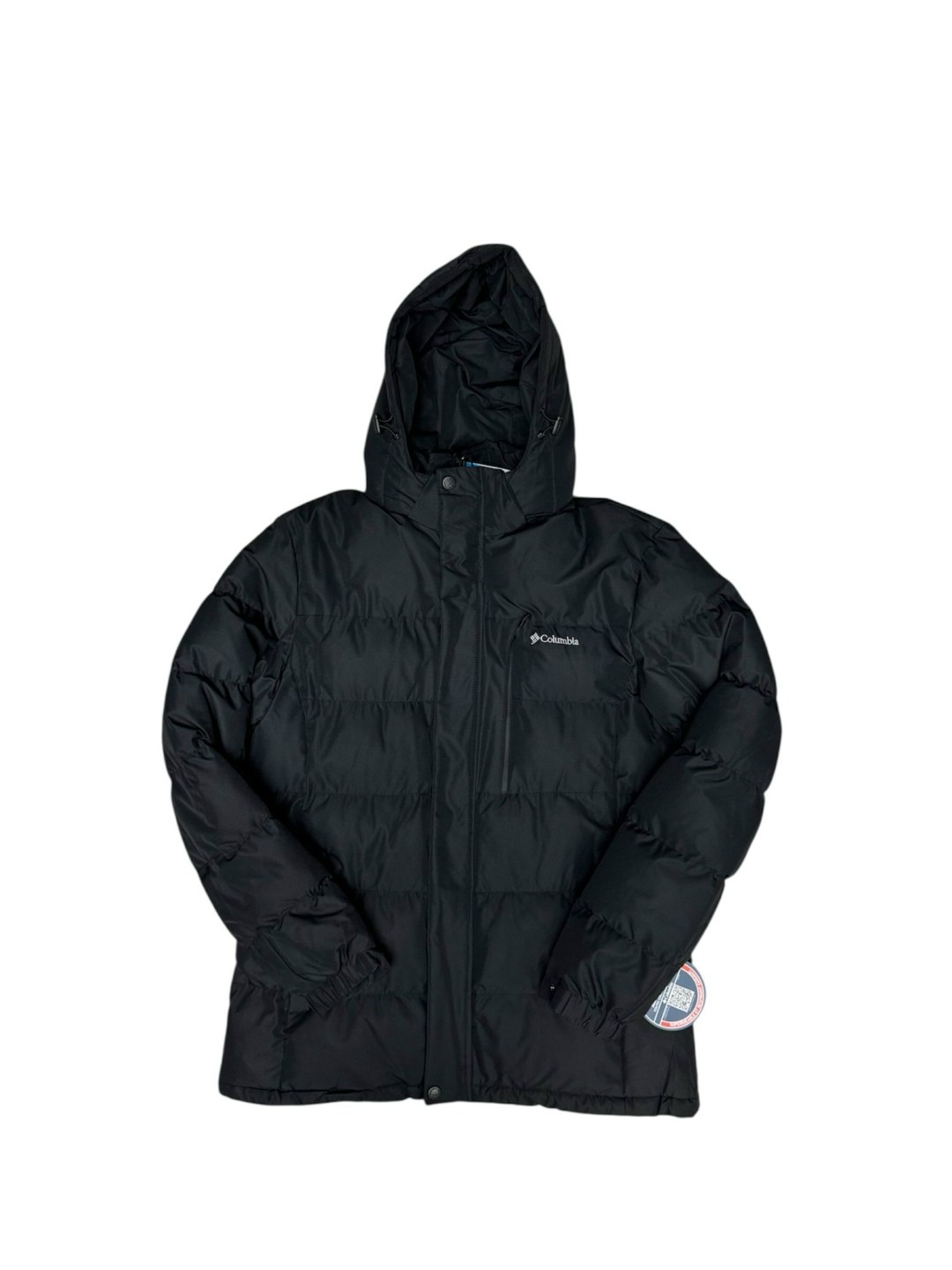 куртка columbia puffect hooded,columbia куртки,куртка columbia puffect mid hooded,черная куртка с капюшоном columbia puffect,зимняя куртка columbia