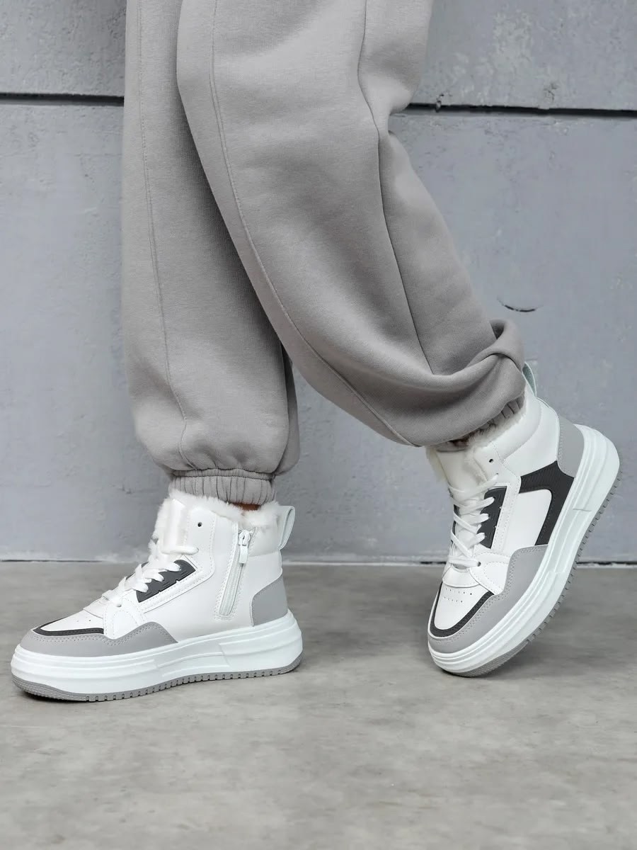 ,кроссовки женскиe,зимние кроссовки женские,кроссовки зимние с мехам,кроссовки высокие