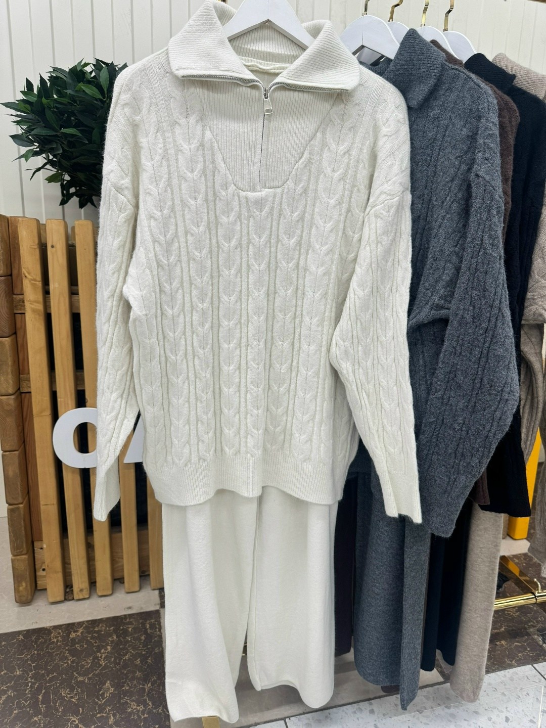 трикотажные костюмы,вязаные костюмы,костюм с брюками,стильные костюмы,костюм кашемир