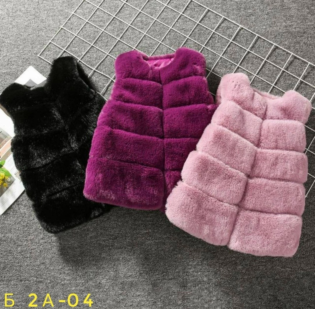 меховая жилетка для девочки,меховая жилетка,меховая жилет,жилетка детская меховая,жилет детский меховой