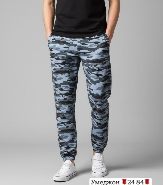 спортивные штаны камуфляжные,камуфляжные джоггеры,брюки джоггеры,камуфляжные штаны,спортивные штаны камуфляжные с манжетом джоггеры