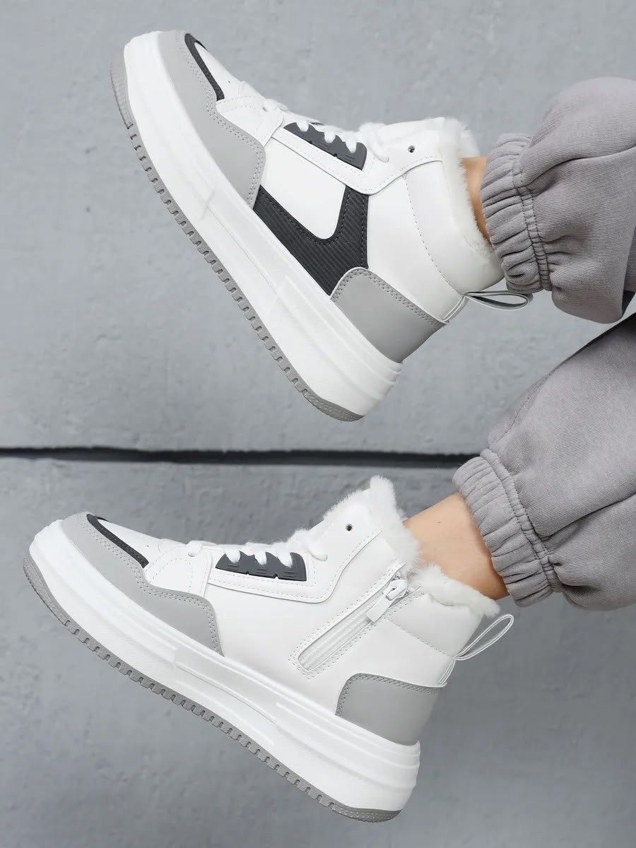 ,кроссовки женскиe,зимние кроссовки женские,кроссовки зимние с мехам,кроссовки высокие