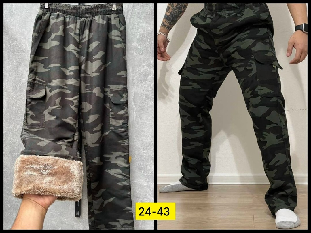 штаны с мех,брюки камуфляжные мужские,брюки камуфляжные,теплые штаны,штаны камуфляжные