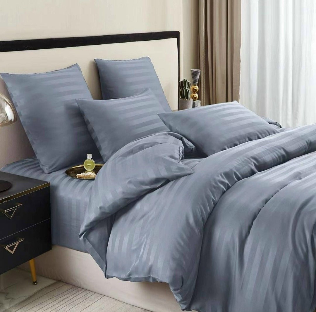 комплект постельного белья страйп сатин евро,комплект постельного белья страйп сатин,постельное белье страйп сатин,постельное белье страйп сатин однотонный евро,постельного белья евро страйп сатин